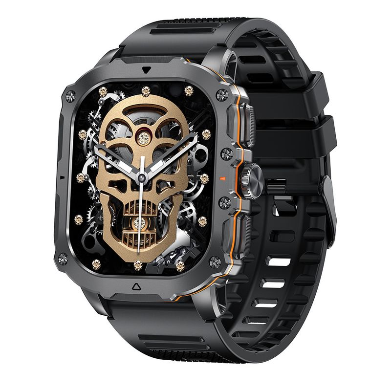 AK72 smart watch 1.952 AMOLED screen Bluetooth call heart rate blood oxygen monitoring outdoor multi sports_voghion.com