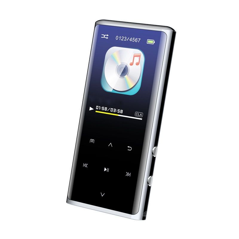 M27 1,8palcový Bluetooth MP3/MP4 hudební přehrávač s e-knihami, velikost: 4 GB (černý)_voghion.com