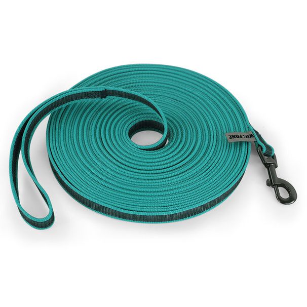 Large Two-tone Altrapet Leash 10 Meters Made Of Latex And Silk By PawParty Store_voghion.com