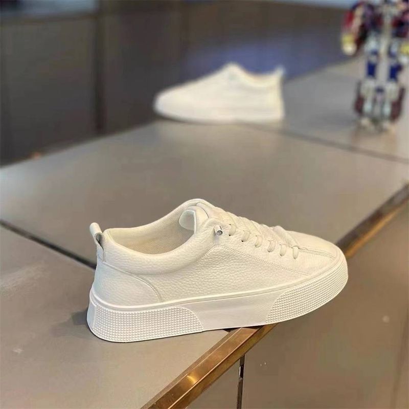 2025 Fashion Sneakers Men's Artificial PU Low Help Non-Slip Wear-Resistant Running Shoes 39-44_voghion.com