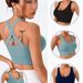 Intimo e pigiami Reggiseno sportivo push-up antiurto per corsa e yoga incrociato con schiena splendida, sottile e ad asciugatura rapida_voghion.com