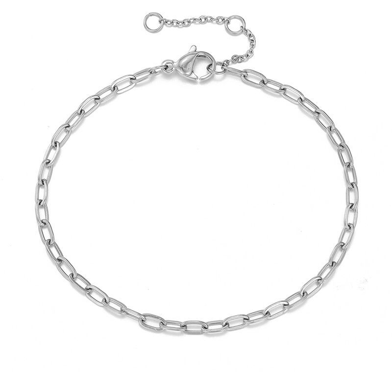 【High Quality Non-Fading】Ins Versatile Simple Personality High-Value Couple Style Light Luxury 14K Titanium Steel_voghion.com