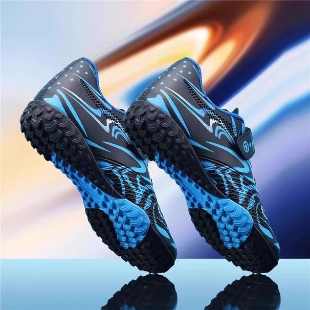 C Luo Children's Professional Long Nail Football Shoes Boys Primary School Boys Game Training Special Broken Nail Sneakers Men_voghion.com