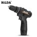 HILDA 12V accuboormachine met lithium-ionaccu, 1400 tpm, 10 mm boorkop, 2 snelheden instelbaar voor boren in hout en metaal_voghion.com