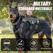 Medium And Large Pet Dog Explosion-Proof Tactical Leash Waterproof Anti-Escape Reflective Adjustable Harness_voghion.com