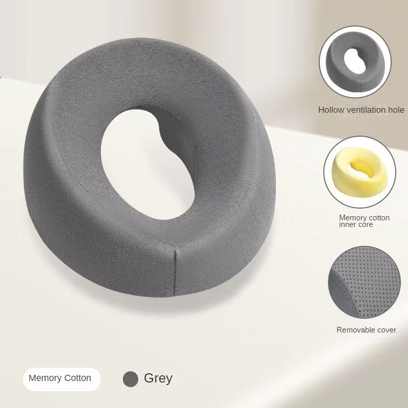 Beauty Salon Face Pillow - Ergonomics Memory Foam | Facial Support | Washable Cover | Spa Quality_voghion.com