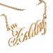 Collana con nome tagliato alla moda, collana con lettera in acciaio inossidabile semplice e personalizzata_voghion.com