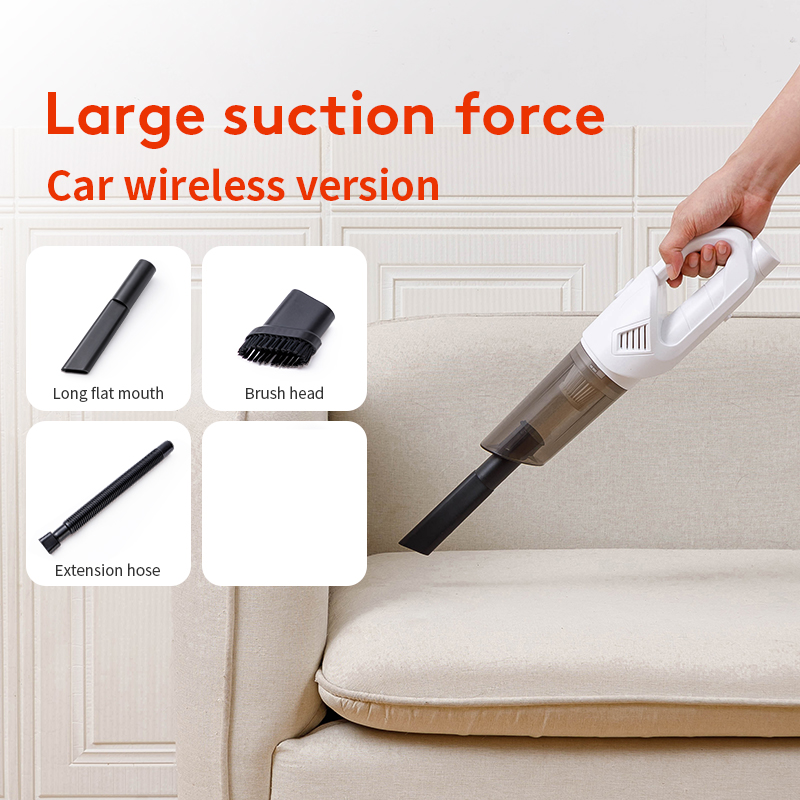 Aspirator wireless multifuncțional pentru mașină de uz casnic, aspirator portabil de mână, aspirator de mare putere cu super aspirație_voghion.com