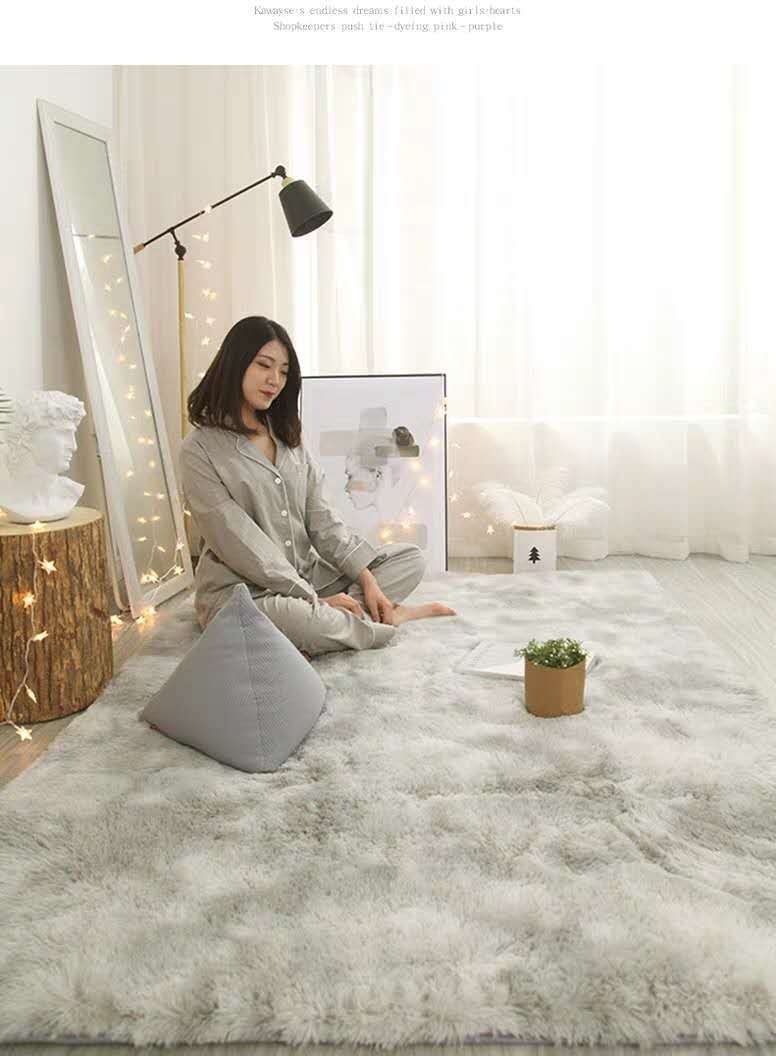 A46 Großhandelskonsignation aus Seide und Wolle mit Batikmuster, Plüsch-Wohnzimmer und Schlafzimmer, beliebte Nachttischdecke, Bodenmatte, Heimgebrauch (Größe: 80 x 200 cm)_voghion.com