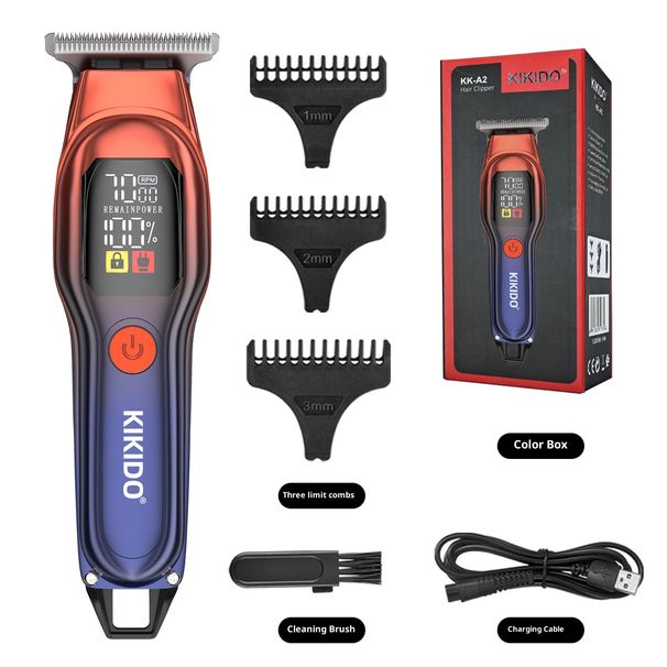 Ultra-Quiet USB Hair Clipper With Detachable Blades – 3-Hour Runtime, Waterproof Head For Adults (Multiple Colors)_voghion.com