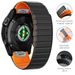 Pasuje do paska magnetycznego z silikonu w kontrastowym kolorze Garmin Fenix7X/6/5 Tactix_voghion.com