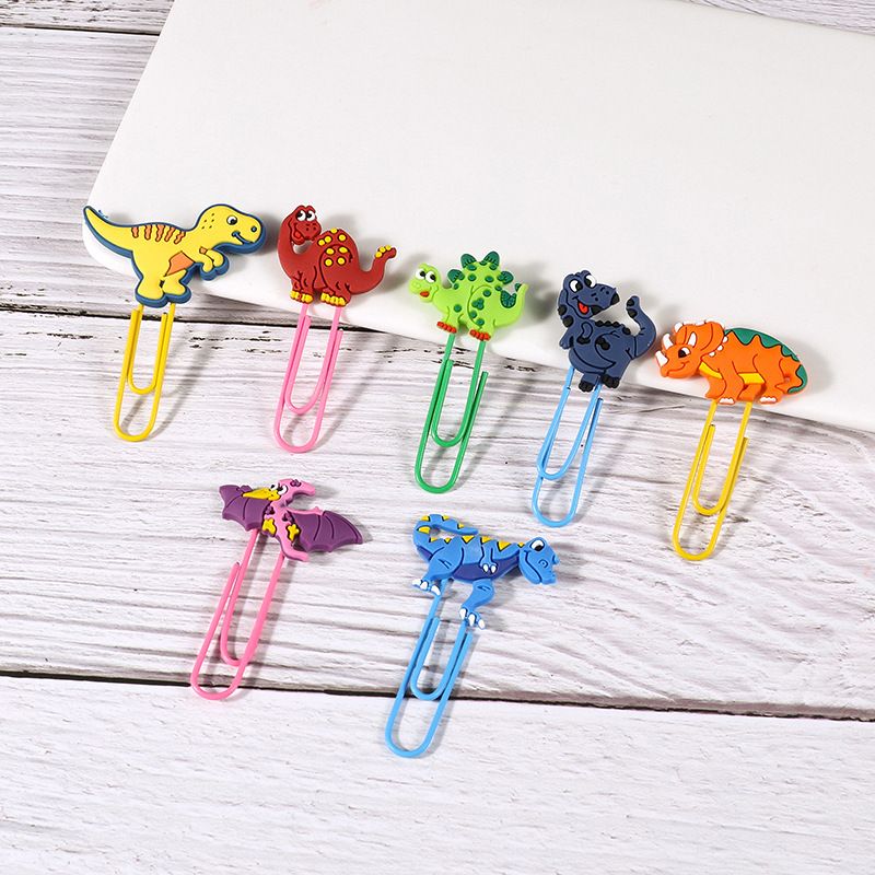 Creative Cute Animal Various Colors And Styles Dinosaur Cartoon Bookmarks Gifts_voghion.com