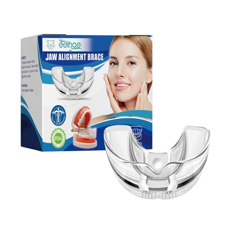 Kieferknochenanpassung, schöne Halterung zur Reparatur von Kieferretraktionen und Zahnunregelmäßigkeiten, Bucktooth-Mundpflegehalterung_voghion.com