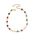 Beach Colorful Zircon Anklet For Women High-end Versatile Ethnic Style Personality Bohemian Trend_voghion.com