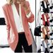 Blazer slim fit elegante per donna - Giacca sartoriale in misto cotone con revers a lancia, maniche lunghe e design streetwear in nero/kaki/rosa/bordeaux/marrone_voghion.com