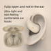 Harman Sound | New Bluetooth Earbuds Wreless Nose Cancellng Sem-In-Ear Long Battery Lfe Compatble Wth Ios_voghion.com