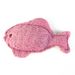 Juguete de lufa natural con forma de pez para masticar y moler los dientes, ideal para gatos._voghion.com