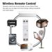 eWek SMART WiFi-Leistungsschalter-Fernbedienung per Sprachsteuerung mit Alexa und Google Home, 18 mm Din-Schiene, RDCBC1P 2P4P_voghion.com