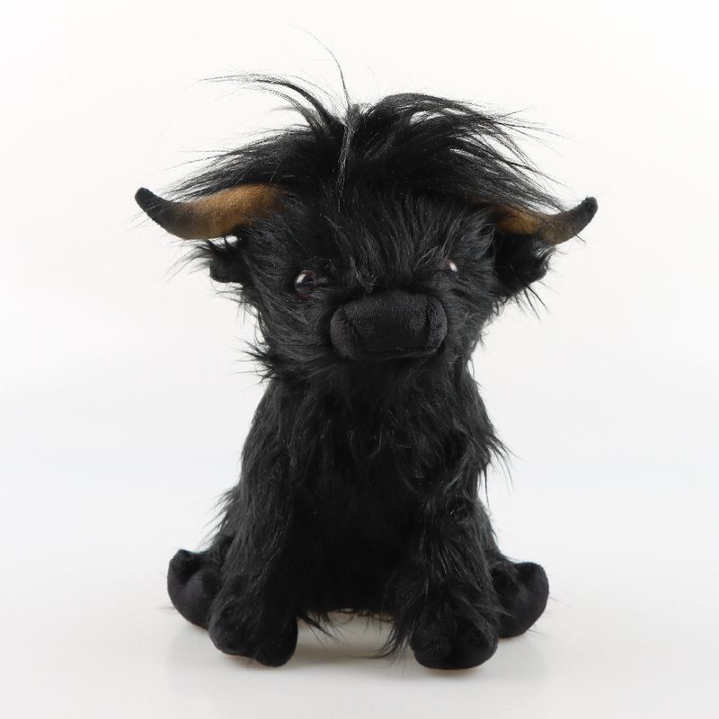 Spot cross-border Highland Cow simulated Scottish Highland cow plush doll long-haired cow internet celebrity toy_voghion.com