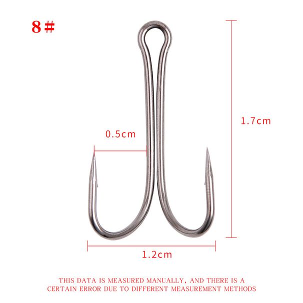 Vaba za vabo, kavelj iz ogljikovega jekla, piščančji krempelj, dva kavlja, neviseči spodnji kavelj za žabo, 50 kosov/vrečka, ribiška oprema, dodatki, kavelj_voghion.com