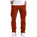 Premium Products 2025 Spring/Summer New Men's Workwear With Folded Drawstring Multi Pocket Casual Pants_voghion.com