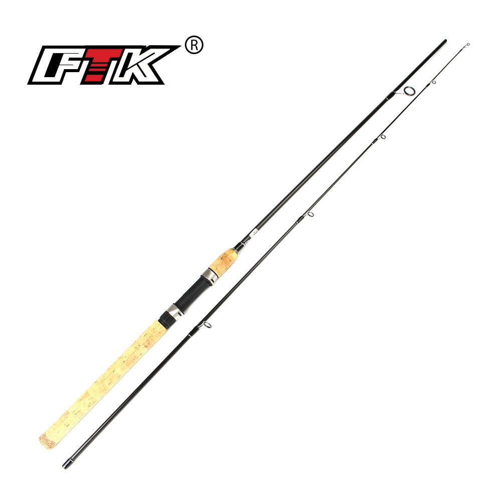 FISHKING Lure Two Sections Ultra-Hard Carbon 2.1 2.4 2.7 Sea Casting Rod Fishing Gear_voghion.com