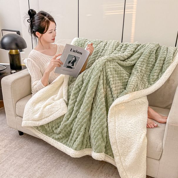 Goldene Schildkröte Plüsch verdickt warme Abdeckung Bettlaken Sofa Decke Korallen Flanell Winter Quilt_voghion.com