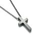 Ventes chaudes Vnox Classic Blank Cross Colliers Prière Christ Acier Inoxydable Hommes Femmes Religion Bijoux Porte-Bonheur Chaîne 20"_voghion.com