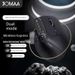Ergonomic Vertical Wireless Bluetooth Connection With Display Rechargeable Multifunctional Office Mouse Game_voghion.com