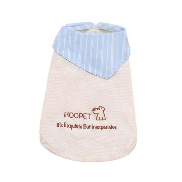 HOOPET Vest Thin Small Summer Anti-Shedding Teddy Bichon Puppy Pet Dog Clothes_voghion.com