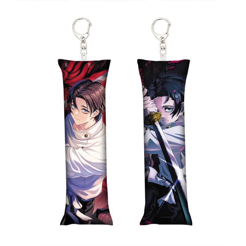 Bataille de retour de sort : Wutiao Wu petit oreiller porte-clés sac à dos Mini pendentif Dakimakura_voghion.com