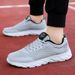Sommersport Leichte Mesh Atmungsaktive Laufschuhe, Flache Sohle Casual Herren Reiseschuhe Trend_voghion.com