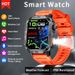 Smartwatch For Men & Teens - 21-Day Battery, Bluetooth Calls, Touchscreen, Heart Rate Monitor, Waterproof Fiess Tracker_voghion.com