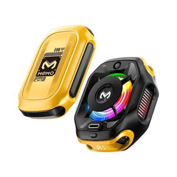 MEMO CX12, Mobile Phone Cooler External Battery, Magnetic Semiconductor Ice Cooling Fan Radiator With AI_voghion.com