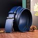HOT Metal Automatic Buckle High Quality Leather Belts for Men Famous Brand Work Business Strap_voghion.com
