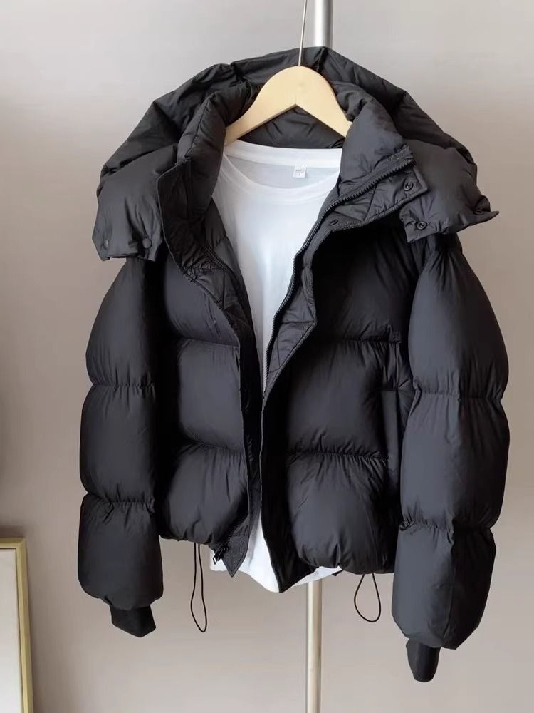 Women's Clothing 2024 new cotton jacket for women winter short thickened fashionable cotton jacket loose design cotton jacket casual coat_voghion.com
