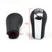 5 Speed/ 6 Car Shift Gear Change Lever Knob + Leather Boot Gaitor Cover For Toyota Corolla Verso RAV4 AVENSIS Y_voghion.com