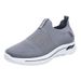 Herren-Slip-On-Schuhe aus Strick für den Frühling – leichte Plateau-Sneakers für den Alltag, atmungsaktive Dad-Schuhe_voghion.com
