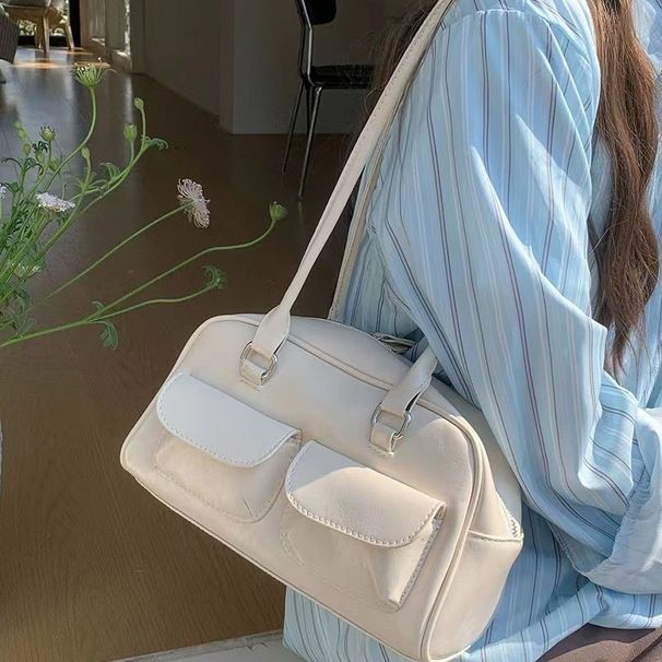Summer versatile armpit large capacity, high-end tote bag, commuter women's bag_voghion.com