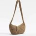 Straw Bag Woven Bag Short Crossbody Straw Bag Pleated Single Shoulder Straw Bag Braided Holiday Beach Bag Women's Bag_voghion.com