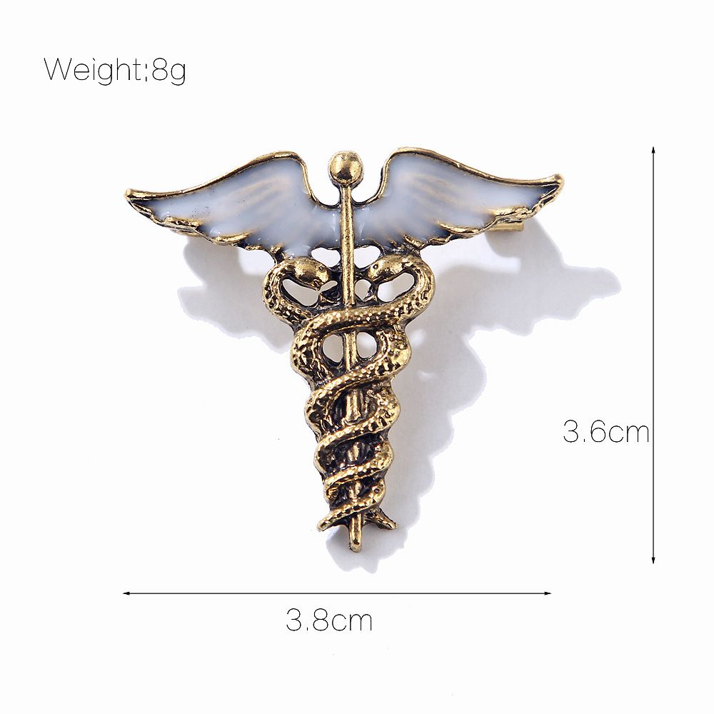 modes personība retro sakausējuma eļļa pilienveida čūska eņģeļa spārni dzīvnieku sakta daudzpusīgi uzvalka aksesuāri_voghion.com