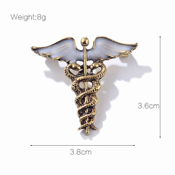 modes personība retro sakausējuma eļļa pilienveida čūska eņģeļa spārni dzīvnieku sakta daudzpusīgi uzvalka aksesuāri_voghion.com