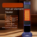 EU Standard Portable Electric Heater - Wall Mountable & Desktop Heat Fan For Home And Office, Quiet & Energy Saving_voghion.com