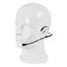 Professionele Headset Zwarte Bedrade Condensatormicrofoon Draadloze Zender Microfoon 3.5mm Stereo Schroefaansluiting Mini XLR_voghion.com