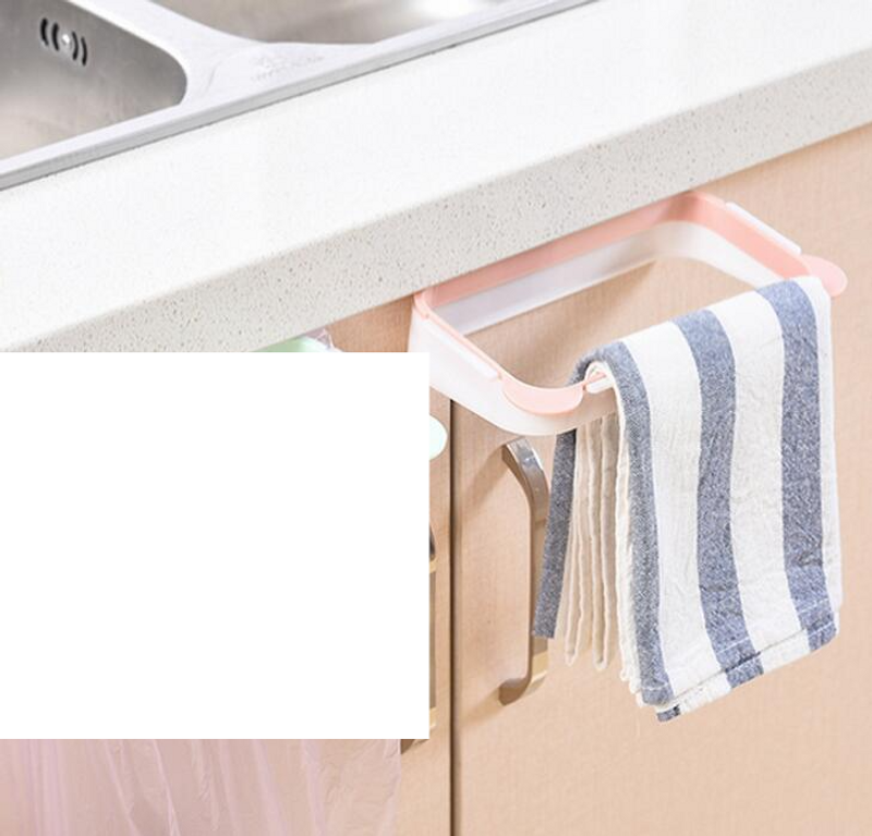 Kitchen Cabinet Door Garbage Bag Hanger Kitchen Plastic Bag Storage Rack Classification Storage Bag Storage Rack Wall-mounted Rack_voghion.com