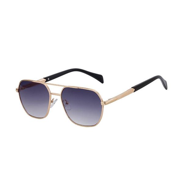 2025 New European And American Fashion Box Sunglasses Men's Simple Sunscreen Sunglasses_voghion.com