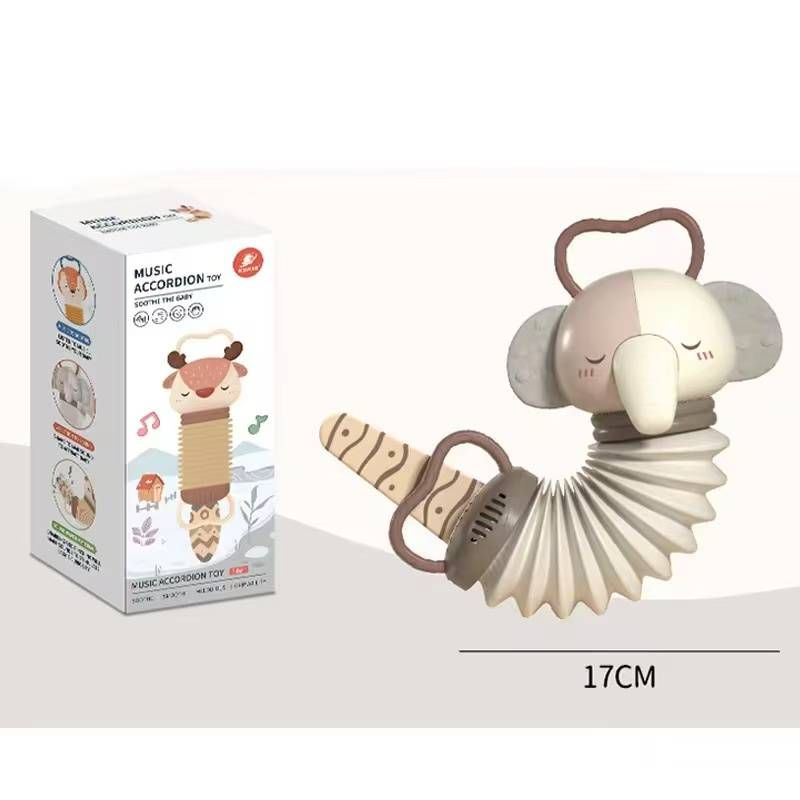 Early - Education And Intelligence - Developing Electric Hand - Held Accordion Toy For Infants And Toddlers, A Magic Soother For Children_voghion.com
