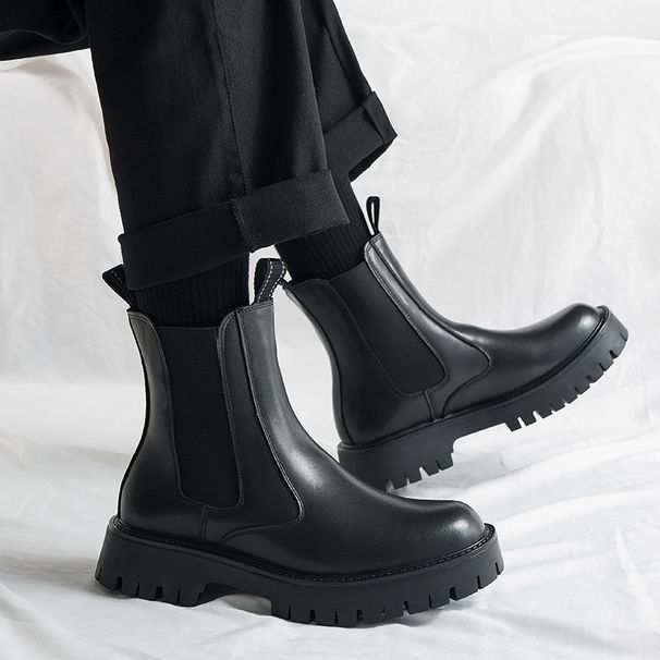 Men's & Women's Chelsea Boots – Classic British Style Ankle Boots With Elastic Gore & Rubber Sole For Spring & Fall Spring And Autumn Boots_voghion.com