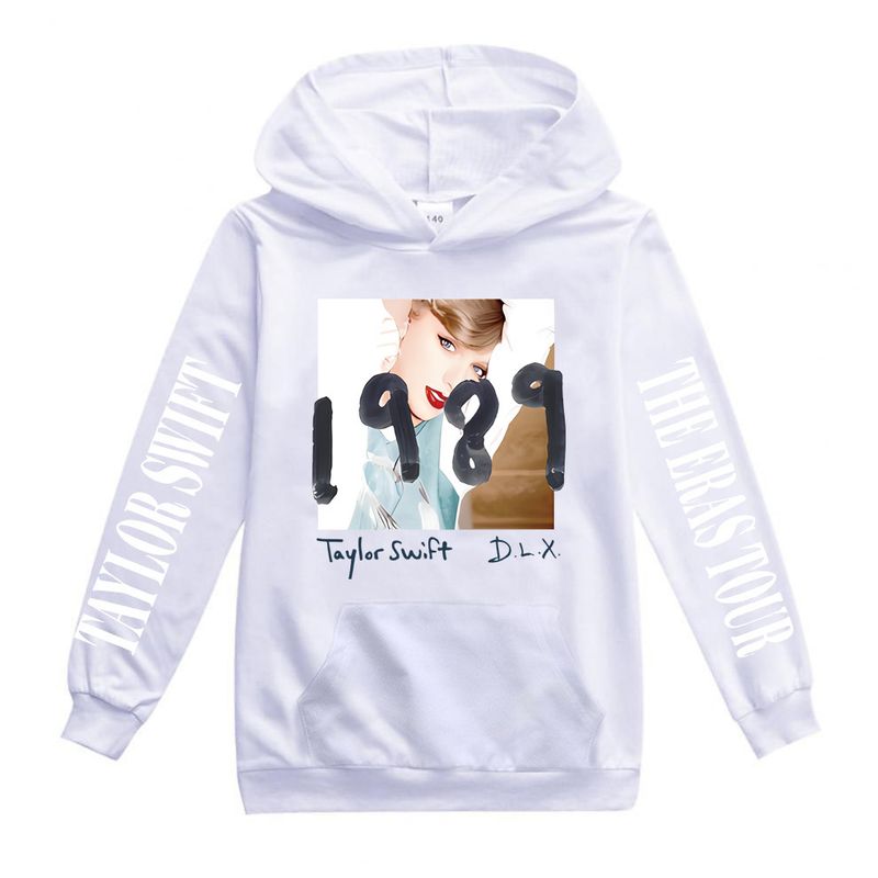Felpa con cappuccio e tasca con cappuccio Taylor Swift Bag Abbigliamento per bambini Ragazzi e ragazze 931_voghion.com