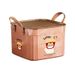 Large Capacity Lid Box Multi-Functional Desktop Organizer New Household Cartoon Pattern Storage Bin_voghion.com